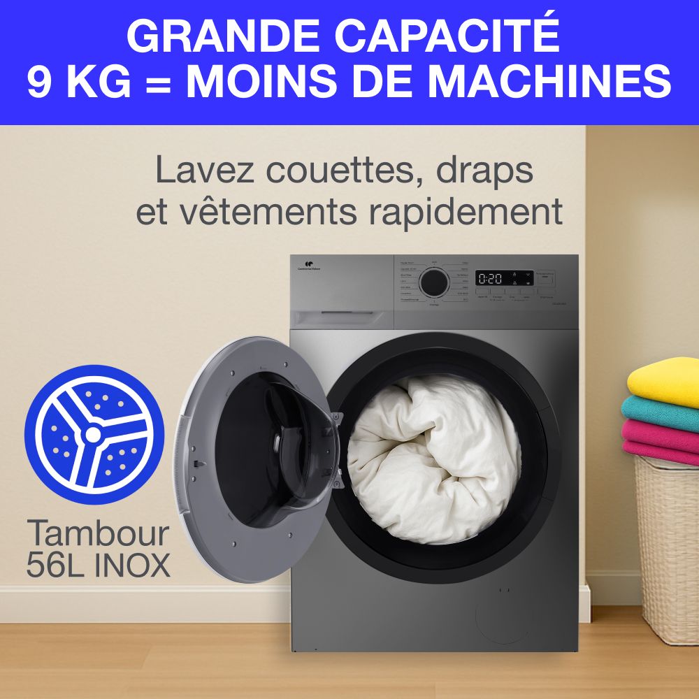 Lave-linge CONTINENTAL EDISON