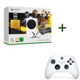 Xbox Series S - Edition Chasseur Doré - 512Go + 2ème manette Xbox Series sans fil nouvelle génération - Robot White (Blanc)-0