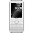 Téléphone mobile - NOKIA - 8000 4G - 2,8" - Blanc - Monobloc-0
