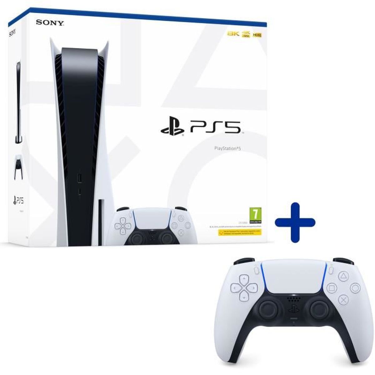 PS5 Standard console + 2nd DualSense controller