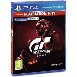 JEU PS4 Gran Turismo Sport PlayStation Hits Jeu PS4/PSVR