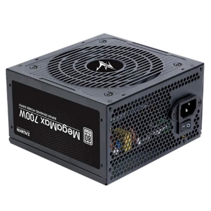 Alimentation PC – ZALMAN – MegaMax 700W V2 (80Plus 230V EU) (ZM700-TXIIV2)