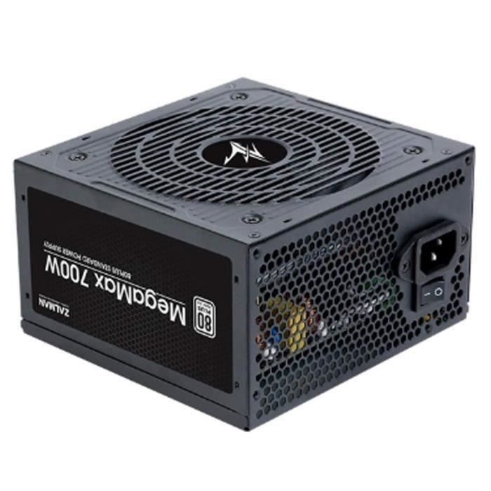 Alimentation PC - ZALMAN - MegaMax 700W V2 (80Plus 230V EU) (ZM700-TXIIV2)