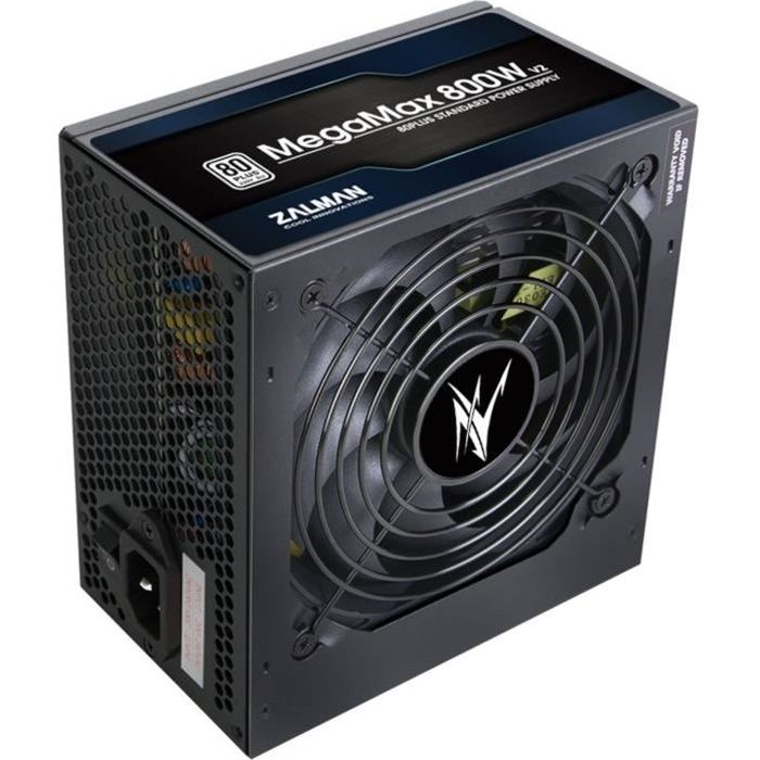 ZALMAN – MegaMax 800W v2 (80+) – Alimentation PC