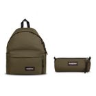 EASTPAK - Sac à Dos Padded Pak'r + Trousse Benchmark Single - Army Olive