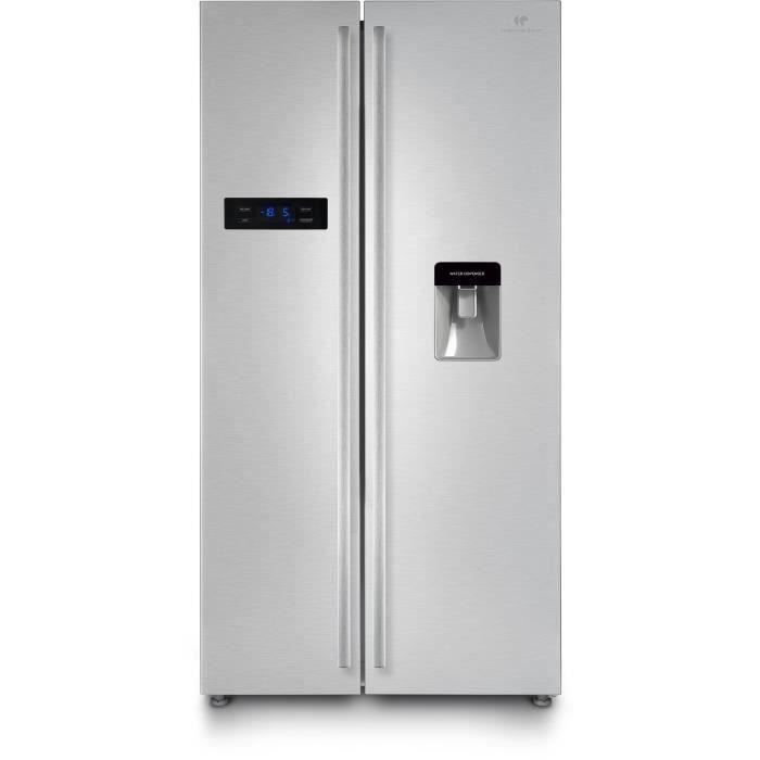 Frigo Americain Avec Distributeur De Glacons Et Eau Achat