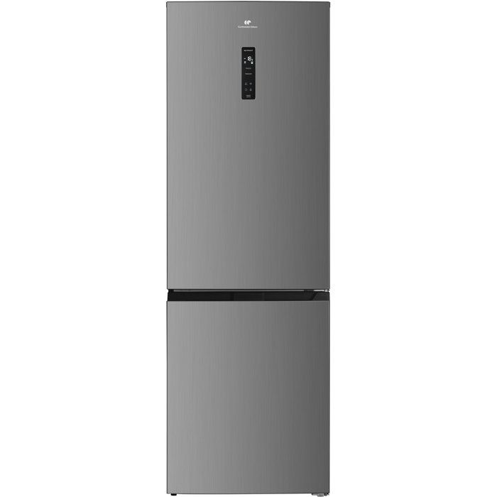 Réfrigérateur combiné CONTINENTAL EDISON CEFC400NFIXD 402 Classe D 60 x 68 x 186 cm Inox