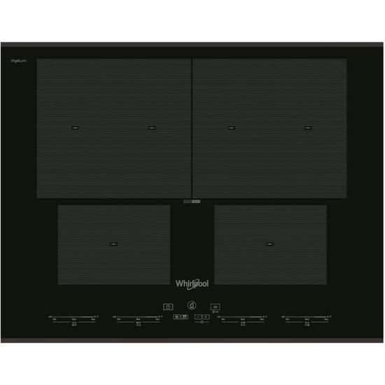 WHIRLPOOL SMO654OFBTIXL Plaque de cuisson induction 4 zones 7400 W