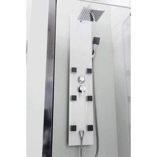 Colonne de douche hydromassante avec mitigeur mécanique Jixi