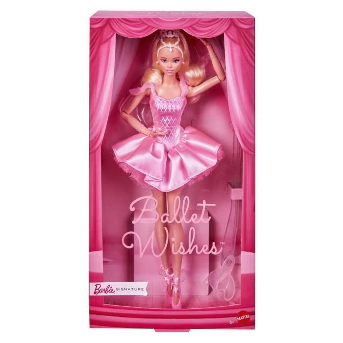 BARBIE Danseuse étoile poupée Mattel JBJ09 Cdiscount Jeux