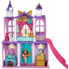 Enchantimals - Château Royal Enchantimals 66 cm avec Poupée Renard et 19 éléments de jeu