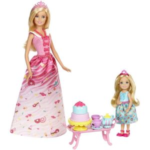 POUPÉE BARBIE - Coffret Princesses Barbie & Chelsea