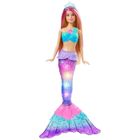 Barbie-Poupée Barbie Dreamtopia Sirène Lumières Scintillantes, 3-7 ans HDJ36