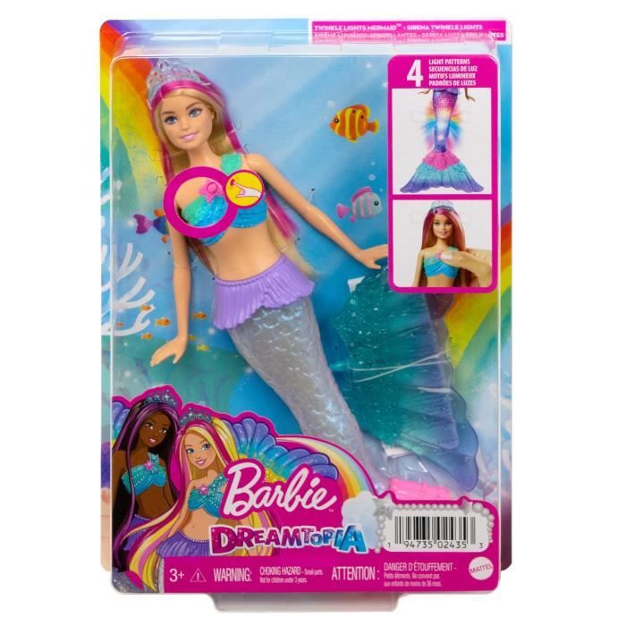 Soldes Barbie Dreamtopia Licorne Lumières Magiques 2024 au meilleur prix  sur