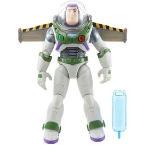 FIGURINE - PERSONNAGE Figurine Buzz Ultime 30Cm - Pixar - Buzz l'Eclair - Articulé avec sons, lumières et fumée - Figurines d'action