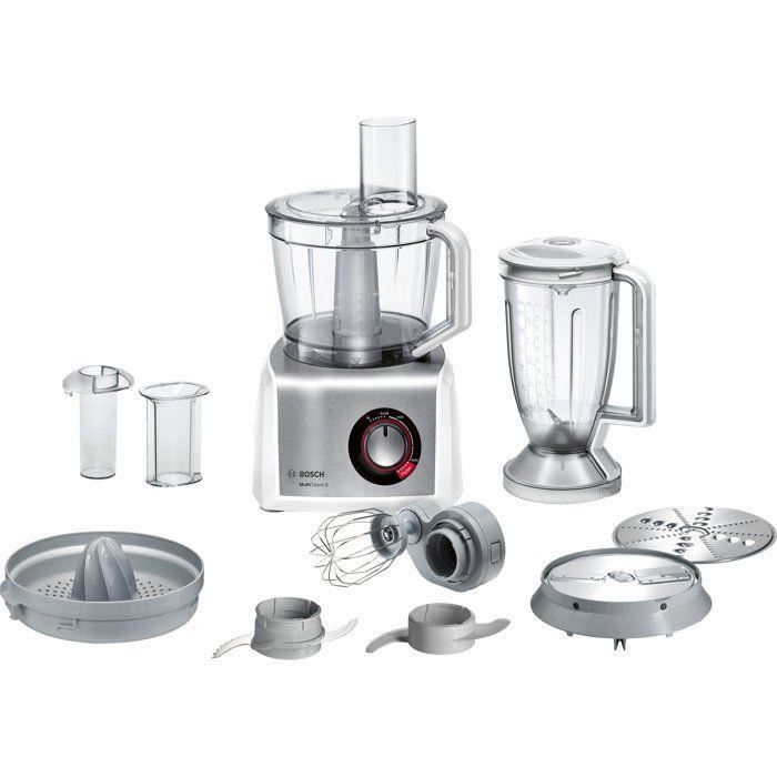 Robot Multifonction Bosch MultiTalent8 B1EMC812S8 – 1250 W, 3,9 L, Blender Inclus - vue 7
