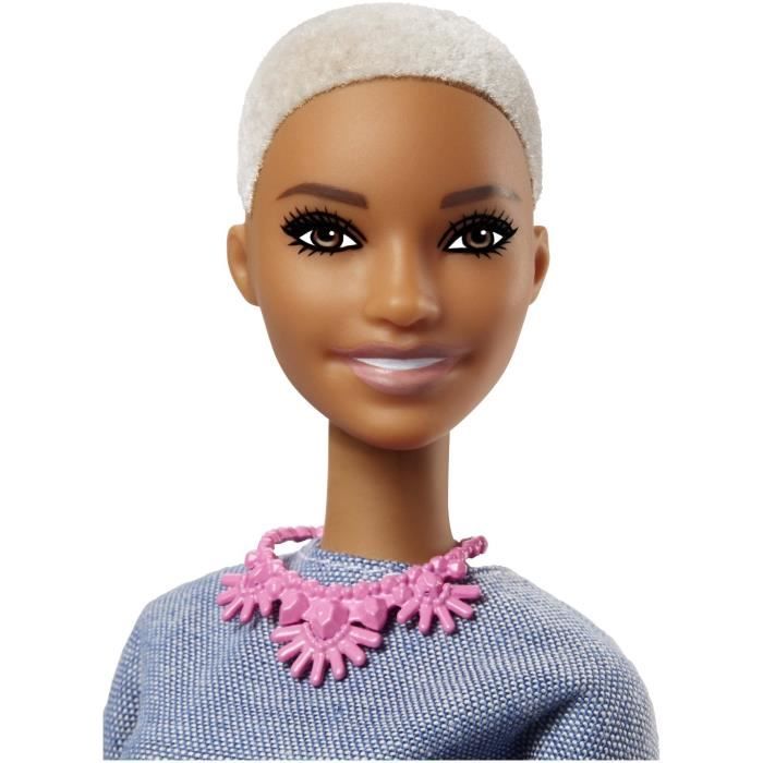BARBIE Fashionistas 82 Chic en Chambray Cdiscount Jeux Jouets