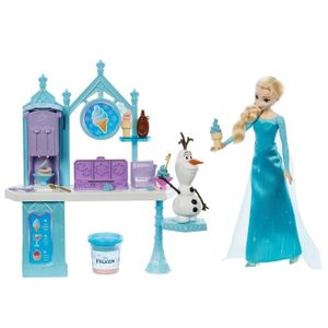 POUPÉE Princesse Disney - Reine Des Neiges - Elsa & Olaf 