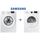 Lave linge et seche linge superposes