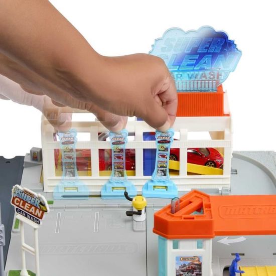 Matchbox Coffret Station de Lavage Super Clean Chevrolet