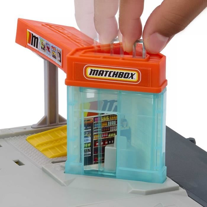 Matchbox Station de Lavage Super Clean Coffret avec 1 voiture Matchbox HNJ54 Cdiscount Jeux Jouets