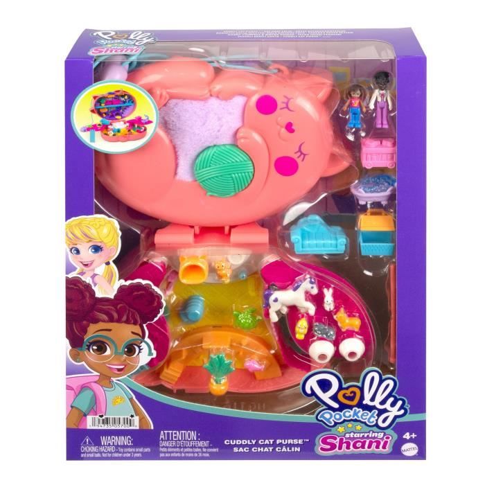 Polly Pocket - Sac Chat Calin Surprises - poupée mini-univers - Mixte -  Multicolore - 21 pièces - 4 ans et + - Cdiscount Jeux - Jouets