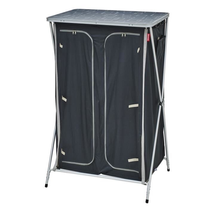 Trigano Meuble Penderie Gris Et Noir Prix Pas Cher Cdiscount