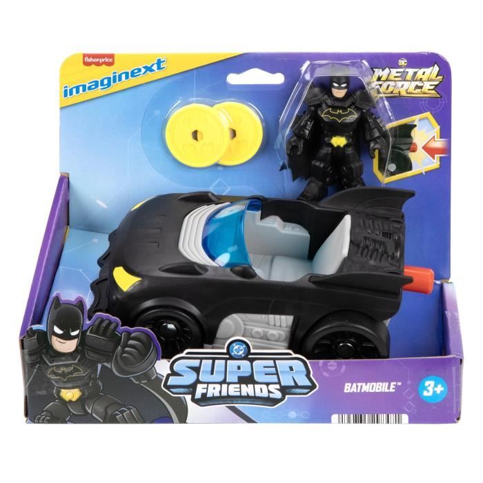 DCSF Deluxe Vehicule Batman + JFJ68 Mattel