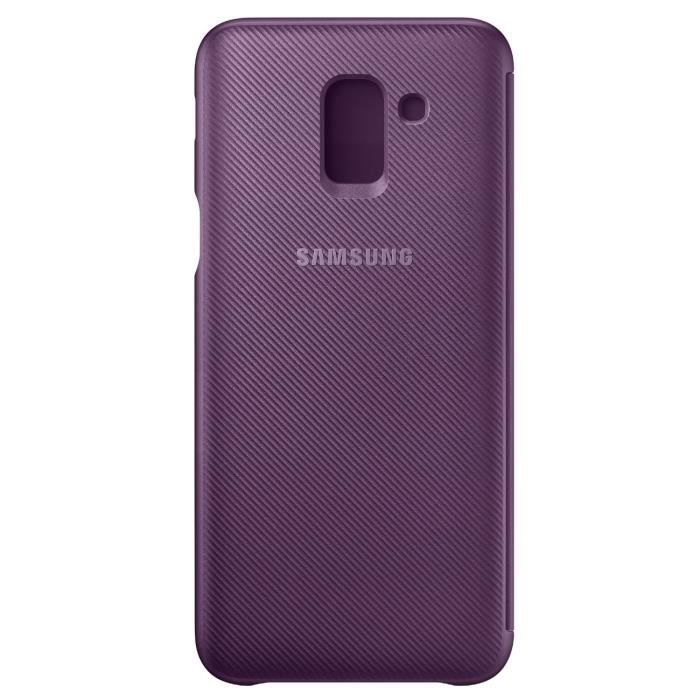 Samsung Etui Flip Wallet J6 - vue 3