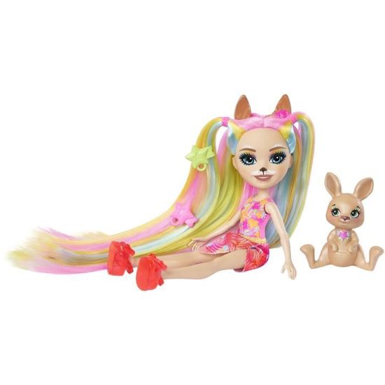 Mini-Poupée Enchantimal Avec Figurine Perroquet - Disney - Pour Enfants 4-8 Ans - Jouet Original