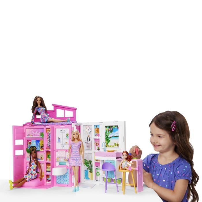 Barbie House Amazon Maison De Barbie Barbie-Maison De Vacances