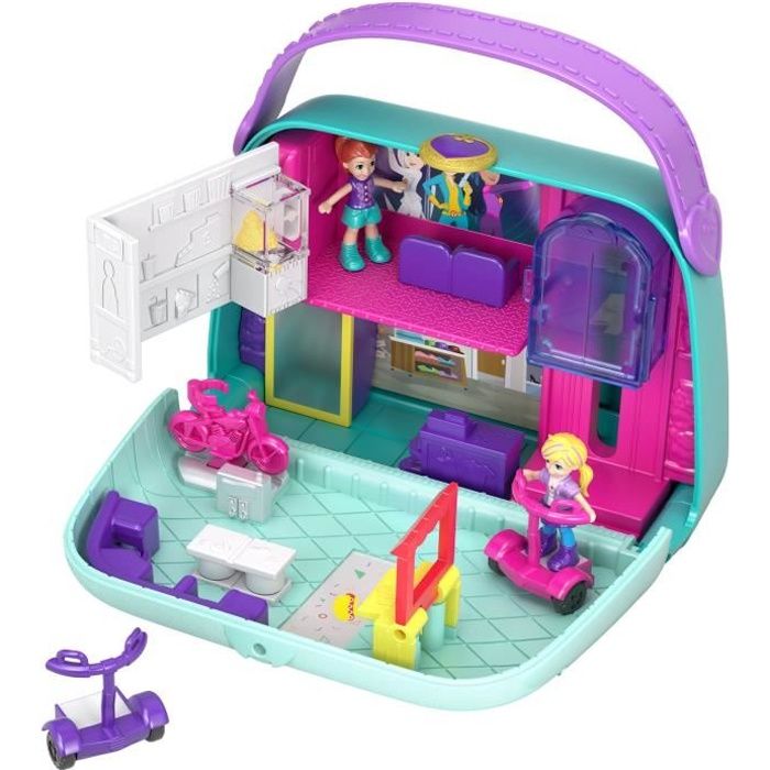 coffret valise polly pocket;