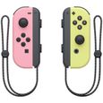 Paire de manettes Joy-Con Rose Pastel & Jaune Pastel pour Nintendo Switch-1