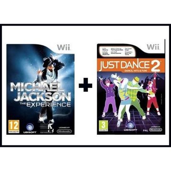 JUST DANCE 2 + MICHAEL JACKSON / Wii Cdiscount Jeux vidéo
