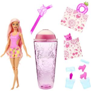 POUPÉE Poupée mannequin Barbie - Barbie Pop Reveal Fraise Sucre - HNW41 - 8 surprises - Multicolore