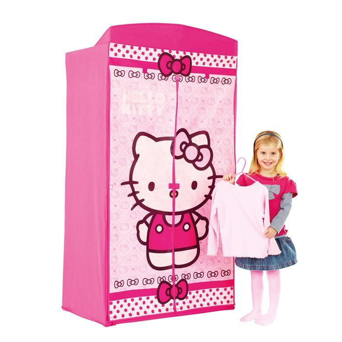 Hello Kitty Armoire En Tissu Achat Vente Armoire Cdiscount