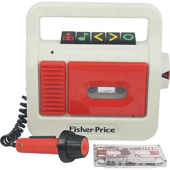 FISHER PRICE- Magnétophone Vintage - Cdiscount Jeux - Jouets