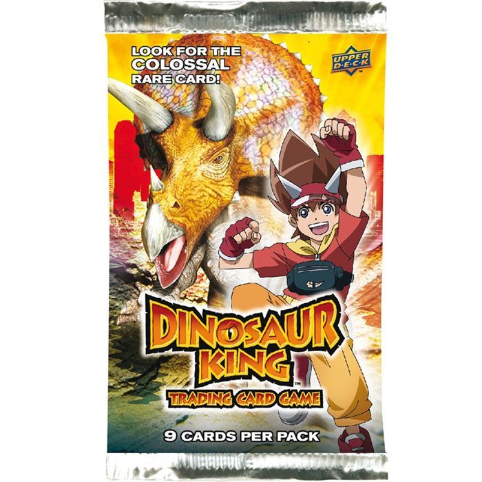 Booster Dinosaur King Asmodee - Jeu de cartes à collectionner - 1 joueur et plus - A partir de 5 ans