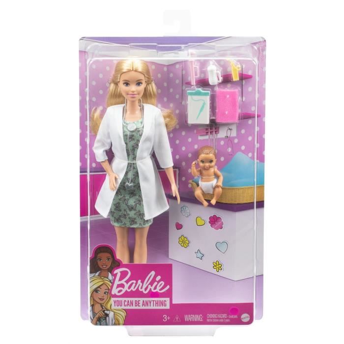Barbie coffret pediatre sales