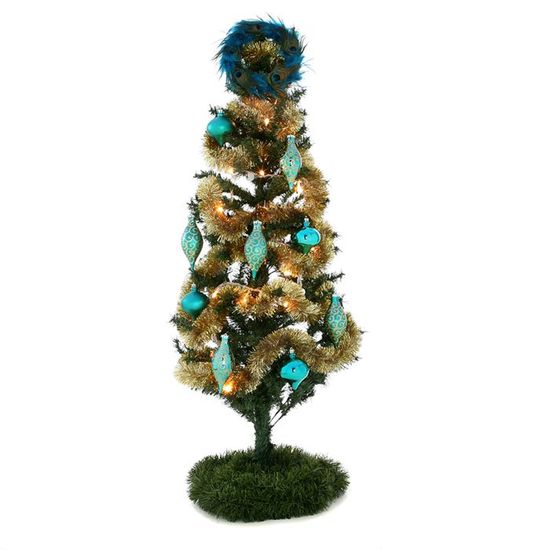 Sapin nu accompagné de ses décorations - Cdiscount Maison
