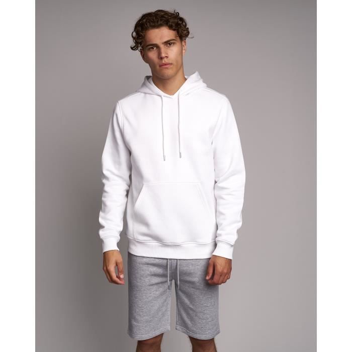 pull a capuche blanc
