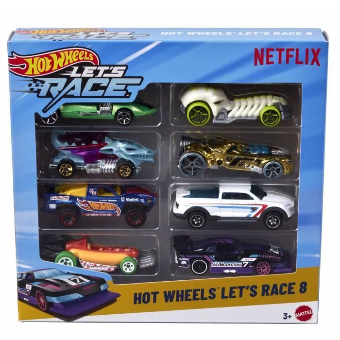 Hot Wheels Coffret 5 Véhicules Let’ Race Véhicules échelle 164 Hot Wheels JGK18