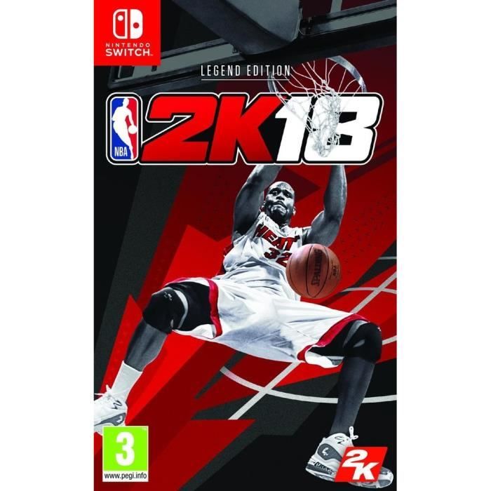 Nba 2k18 Legend Edition Jeu Switch Achat Vente Jeu Nintendo