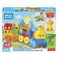 MEGA BLOKS - Le train de l'alphabet - jouet de construction pour enfant de 12 mois et plus-4