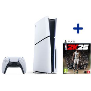 CONSOLE PLAYSTATION 5 Pack PS5 Standard : Console PS5 (Modèle Slim) + NB