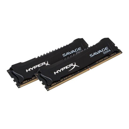 MÉMOIRE RAM HyperX Savage Black 8GB 2400MHz DDR4 CL12 DIMM (Ki