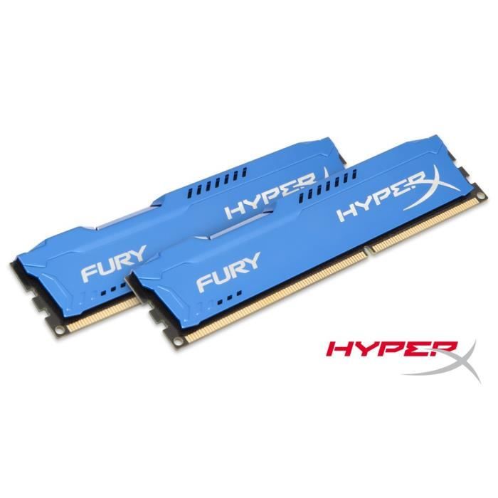 Acheter HyperX FURY Blue 8Go DDR3 1333MHz CL9 DIMM Reconditionné - 49,88 € HyperX FURY Blue 8Go DDR3 1333MHz CL9 DIMM Reconditionné - Kingston reconditionné disponible sur Cdiscount Seconde Vie