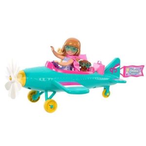 UNIVERS MINIATURE Barbie - Chelsea Can Be… - Avion et poupée - Coffr