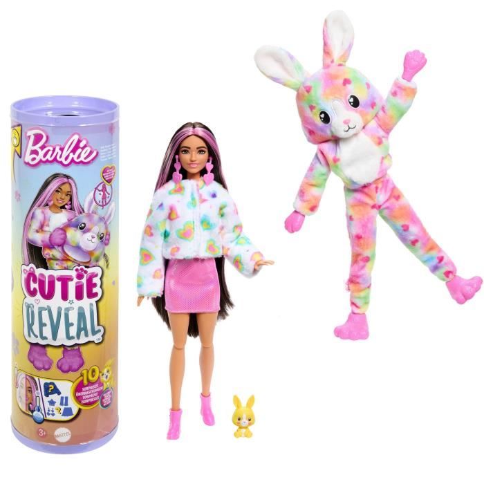 Poupée Barbie Cutie Reveal Lapin Multicoleur Mattel La Boite - vue 5