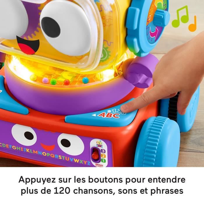 Jouet pour Bébé 1 an Robot Jouet d'activité avec Lumières pour